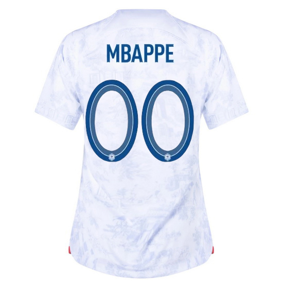 2022/23 Away Custom France Women's Jersey