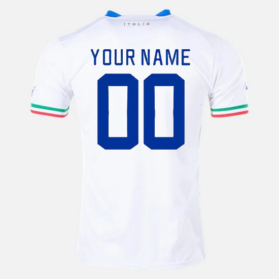 2022 Away Custom Italy Men's Jersey