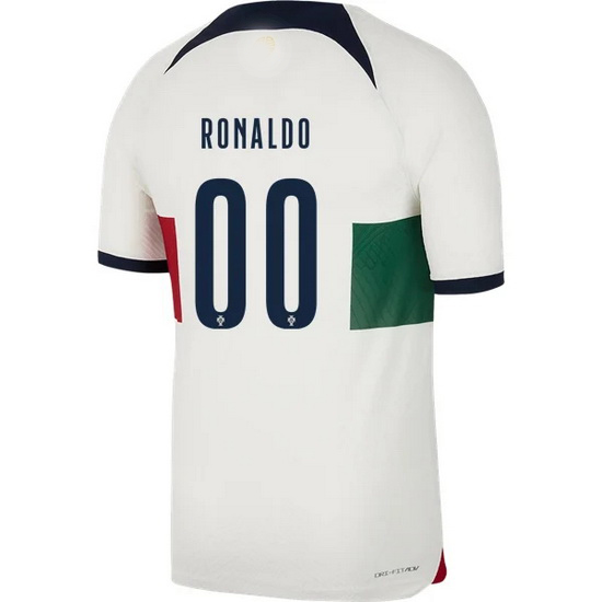 2022 Away Custom Portugal Men's Jersey