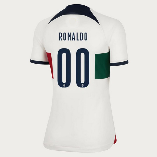 2022/23 Away Custom Portugal Women's Jersey