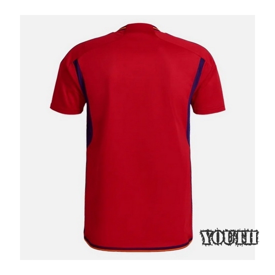 2022/2023 Home Spain Youth Soccer Jersey