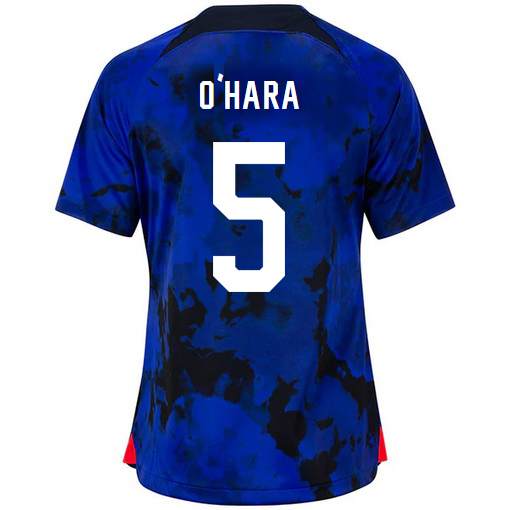 USA Away Kelley O'Hara 2022/23 Women's Soccer Jersey