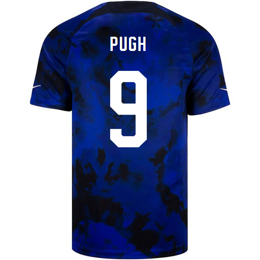 USA Away Mallory Pugh 2022/2023 Men's Soccer Jersey