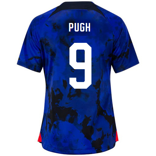 USA Away Mallory Pugh 2022/23 Women's Soccer Jersey