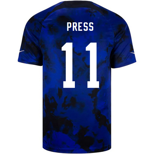 USA Away Christen Press 22/23 Men's Soccer Jersey