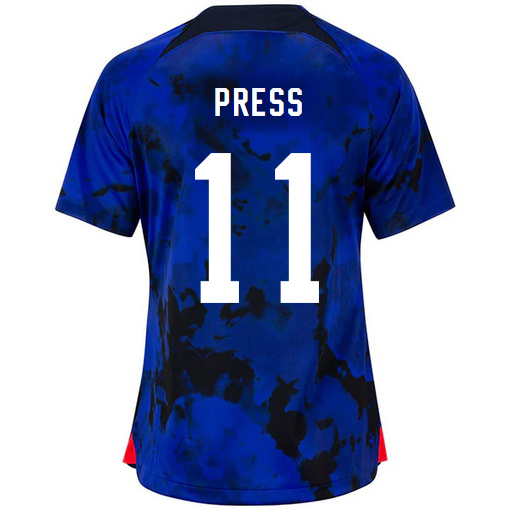 USA Away Christen Press 2022/2023 Women's Soccer Jersey