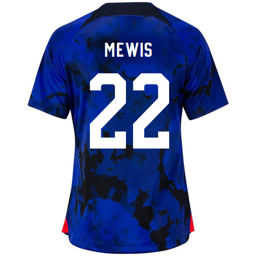 USA Away Kristie Mewis 2022/2023 Women's Soccer Jersey