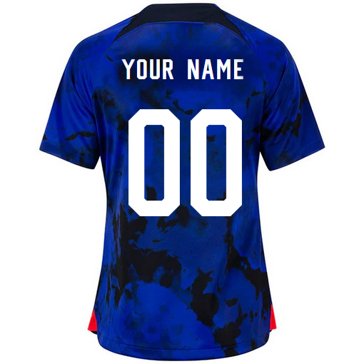 USA Away Customized 2022/23 Women's Soccer Jersey