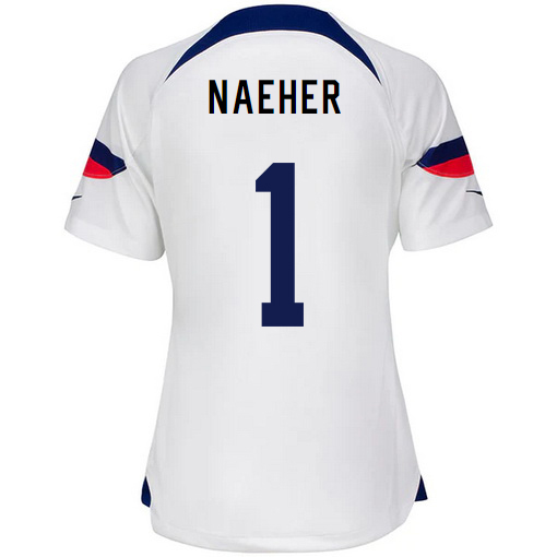 USA Home Alyssa Naeher 22/23 Women's Soccer Jersey