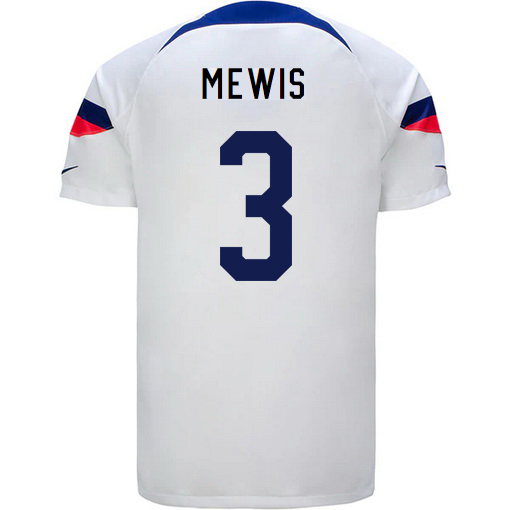 USA Home Samantha Mewis 2022/2023 Men's Soccer Jersey