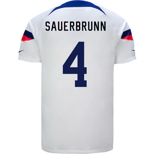 USA Home Becky Sauerbrunn 22/23 Men's Soccer Jersey