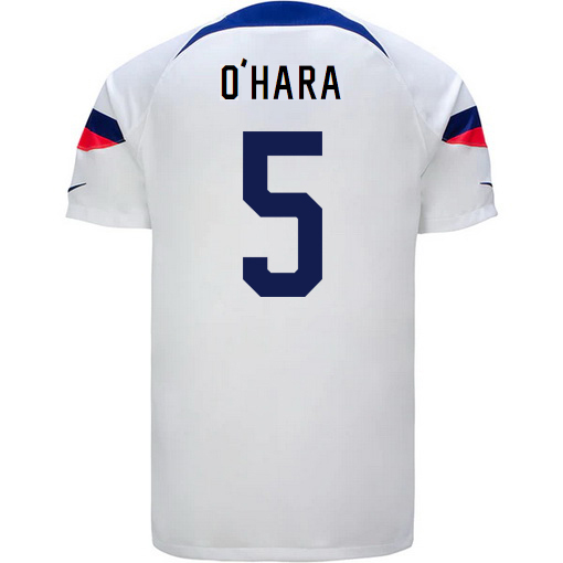 USA Home Kelley O'Hara 2022/23 Men's Soccer Jersey