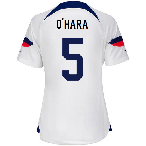 USA Home Kelley O'Hara 22/23 Women's Soccer Jersey