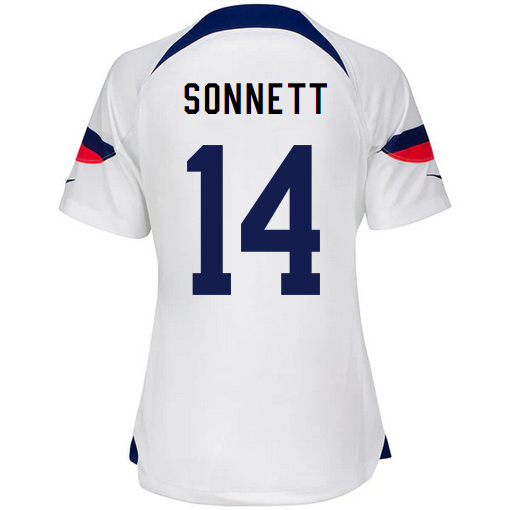 USA Home Emily Sonnett 22/23 Women's Soccer Jersey