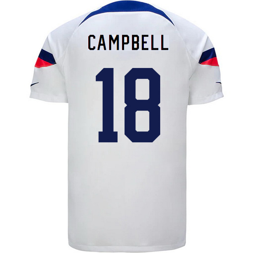 USA Home Jane Campbell 22/23 Men's Soccer Jersey