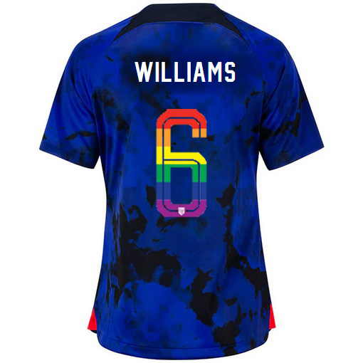 USA Loyal Blue Lynn Williams 22/23 Women's PRIDE Jersey