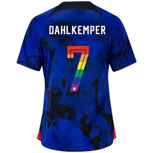 USA Loyal Blue Abby Dahlkemper 2022/2023 Women's PRIDE Jersey