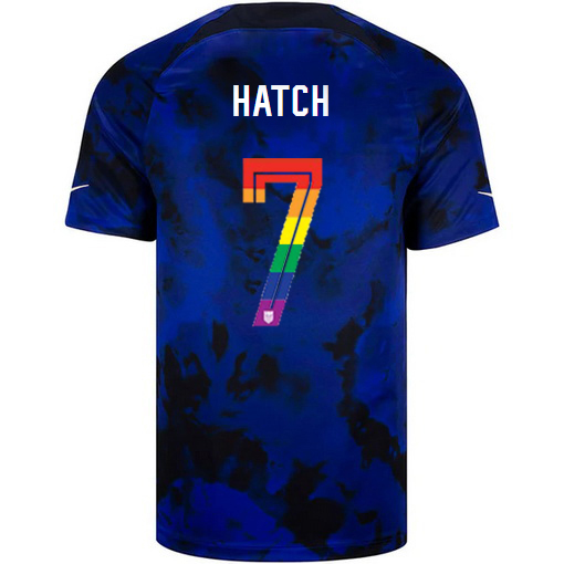 USA Loyal Blue Ashley Hatch 2022/23 Men's PRIDE Jersey