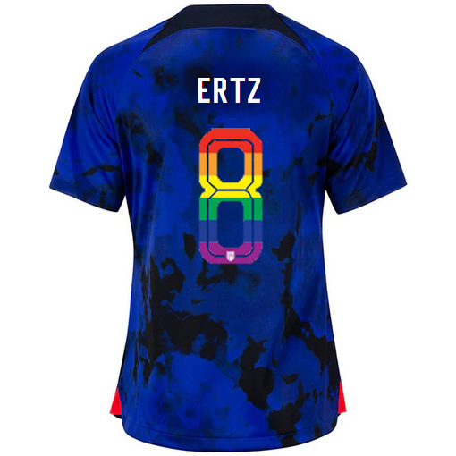 USA Loyal Blue Julie Ertz 2022/23 Women's PRIDE Jersey