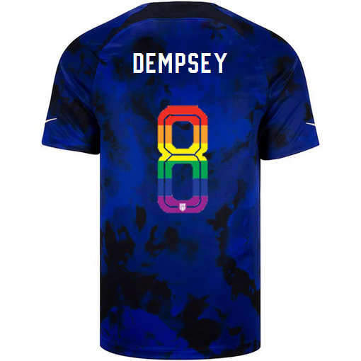 USA Loyal Blue Clint Dempsey 2022/23 Men's PRIDE Jersey