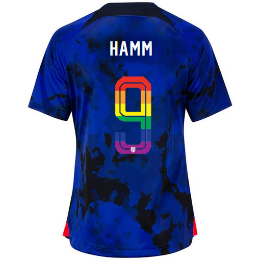 USA Loyal Blue Mia Hamm 2022/23 Women's PRIDE Jersey