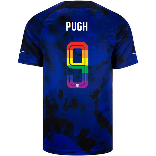 USA Loyal Blue Mallory Pugh 22/23 Men's PRIDE Jersey