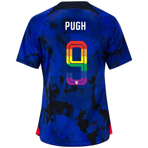 USA Loyal Blue Mallory Pugh 2022/2023 Women's PRIDE Jersey