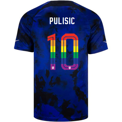 USA Loyal Blue Christian Pulisic 2022/2023 Men's PRIDE Jersey