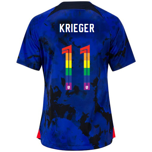 USA Loyal Blue Ali Krieger 22/23 Women's PRIDE Jersey