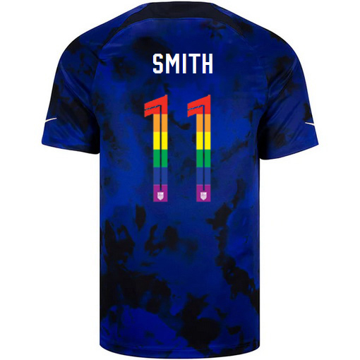 USA Loyal Blue Sophia Smith 2022/2023 Men's PRIDE Jersey