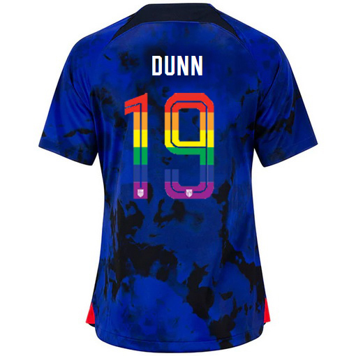 USA Loyal Blue Crystal Dunn 22/23 Women's PRIDE Jersey