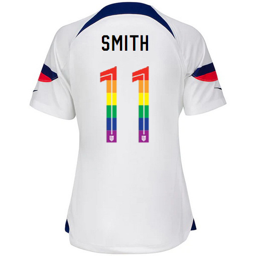 USA White Sophia Smith 22/23 Women's PRIDE Jersey