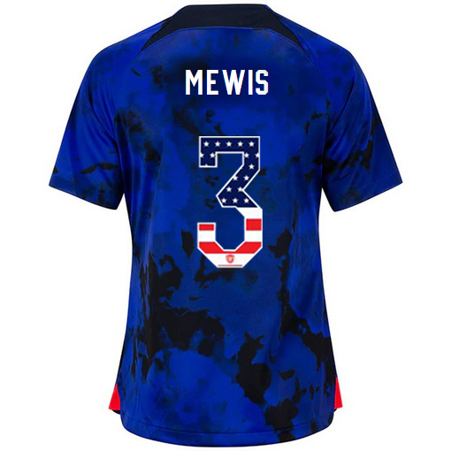 USA Blue Samantha Mewis 2022/2023 Women's Jersey Independence Day