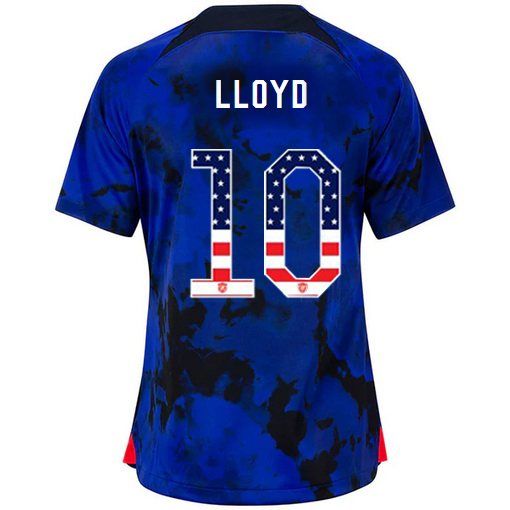 USA Blue Carli Lloyd 2022/23 Women's Jersey Independence Day