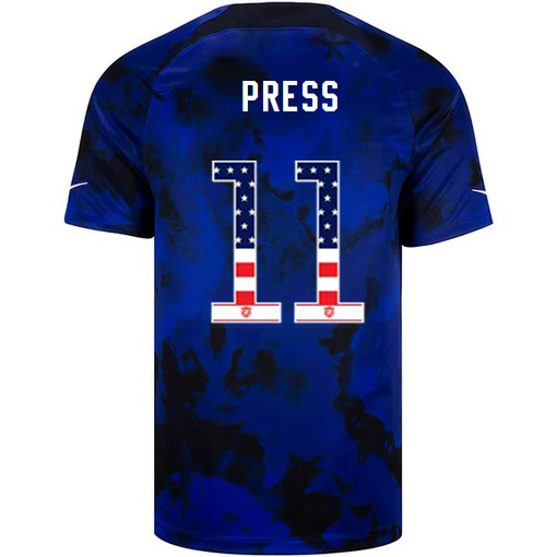 USA Blue Christen Press 22/23 Men's Jersey Independence Day