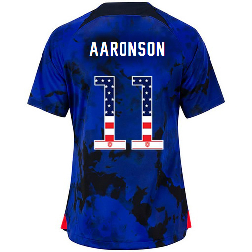 USA Blue Christen Press 2022/2023 Women's Jersey Independence Day