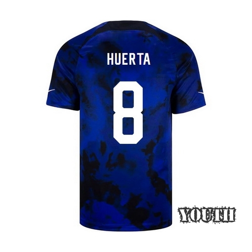 USA Away Sofia Huerta 2022/23 Youth Soccer Jersey
