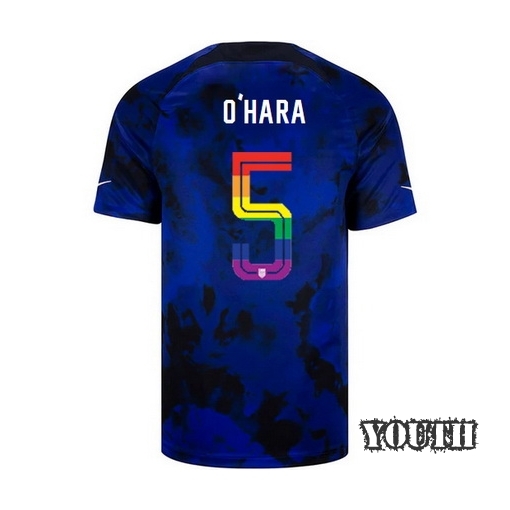 USA Loyal Blue Kelley O'Hara 22/23 Youth PRIDE Jersey