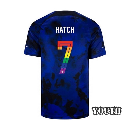 USA Loyal Blue Ashley Hatch 2022/2023 Youth PRIDE Jersey