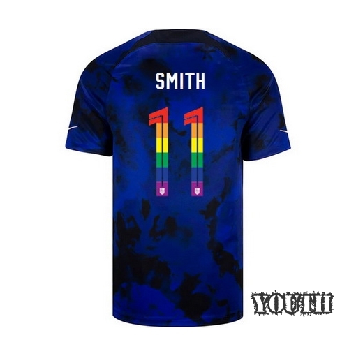 USA Loyal Blue Sophia Smith 2022/23 Youth PRIDE Jersey
