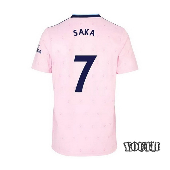 2022/2023 Bukayo Saka Third Youth Soccer Jersey
