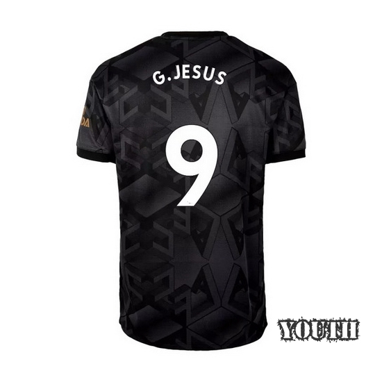 22/23 Gabriel Jesus Away Youth Soccer Jersey