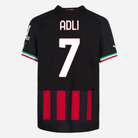 2022/23 Yacine Adli Home Men's Soccer Jersey