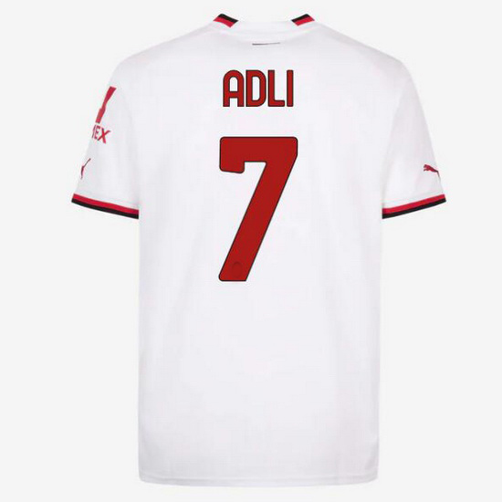 22/23 Yacine Adli Away Men's Soccer Jersey