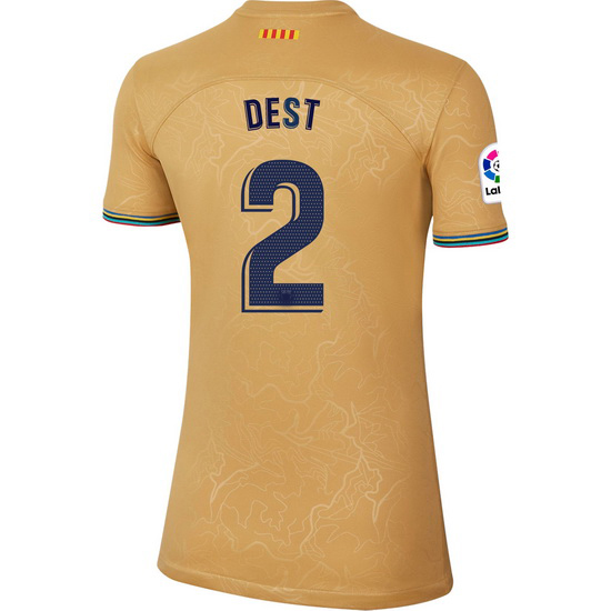 22/23 Sergino Dest Away Women's Soccer Jersey