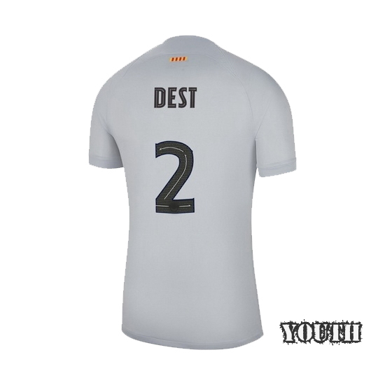 2022/2023 Sergino Dest Third Youth Soccer Jersey