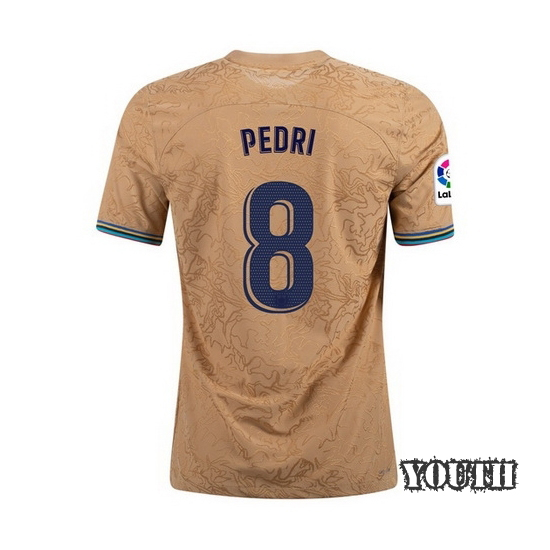 22/23 Pedri Away Youth Soccer Jersey