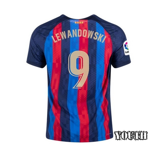 2022/23 Robert Lewandowski Home Youth Soccer Jersey