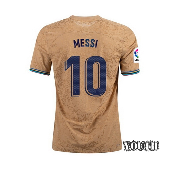 22/23 Lionel Messi Away Youth Soccer Jersey