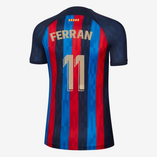 2022/23 Ferran Torres Home Women's Soccer Jersey
